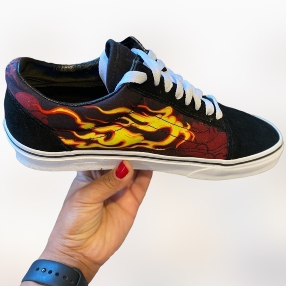 Vans Old Skool Samurai Rising Black Sneaker Skate Shoe - Picture 2 of 10